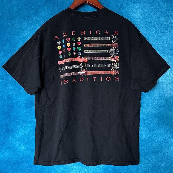 Vintage American Tradition Guitar Necks Tee, 2XL - Picture 1 of 3